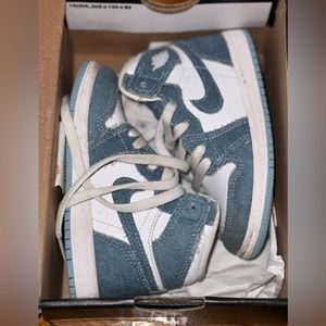 COPY - Toddler size 8 denim high top Jordan